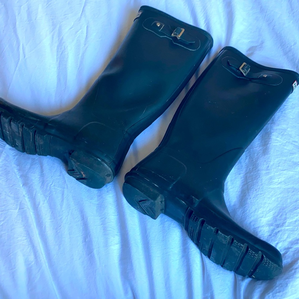 Hunter Wellies navy blue